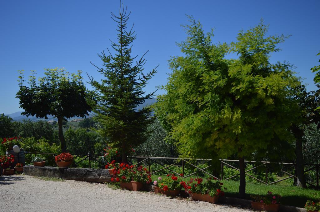 Cardinal Girolamo Villa Montefalco Exterior photo